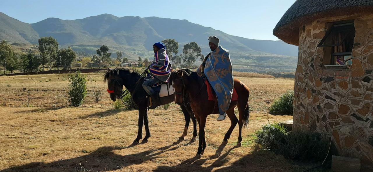 Twin Peaks Cottages And Horse Trekking Maseru Exteriör bild